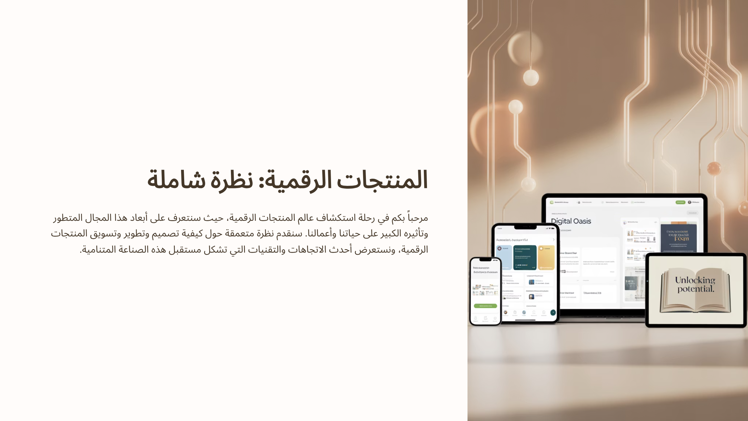 الربح من المنتجات الرقمية